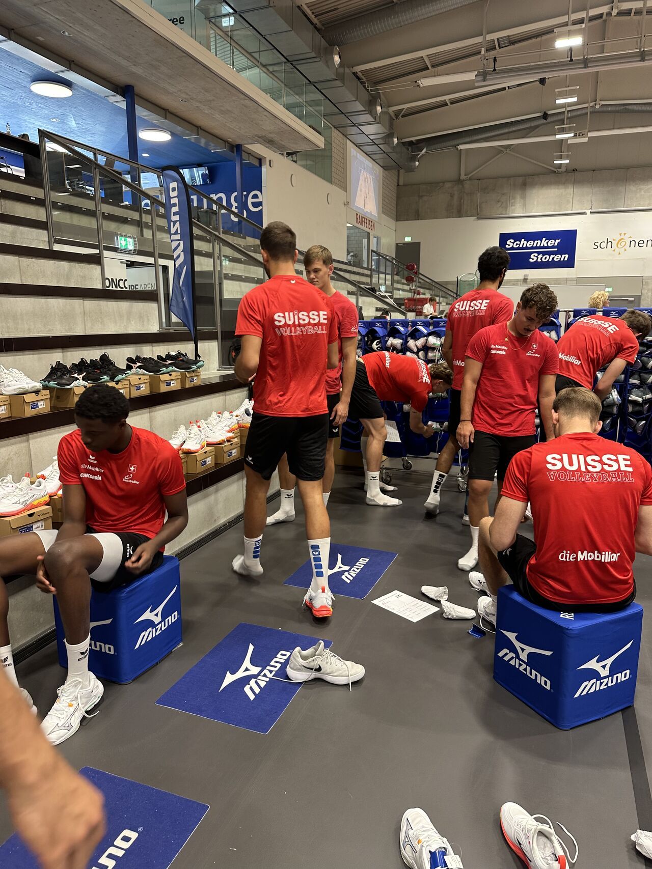 🏐 Elite trifft auf Performance – MIZUNO x SWISS VOLLEY👟
