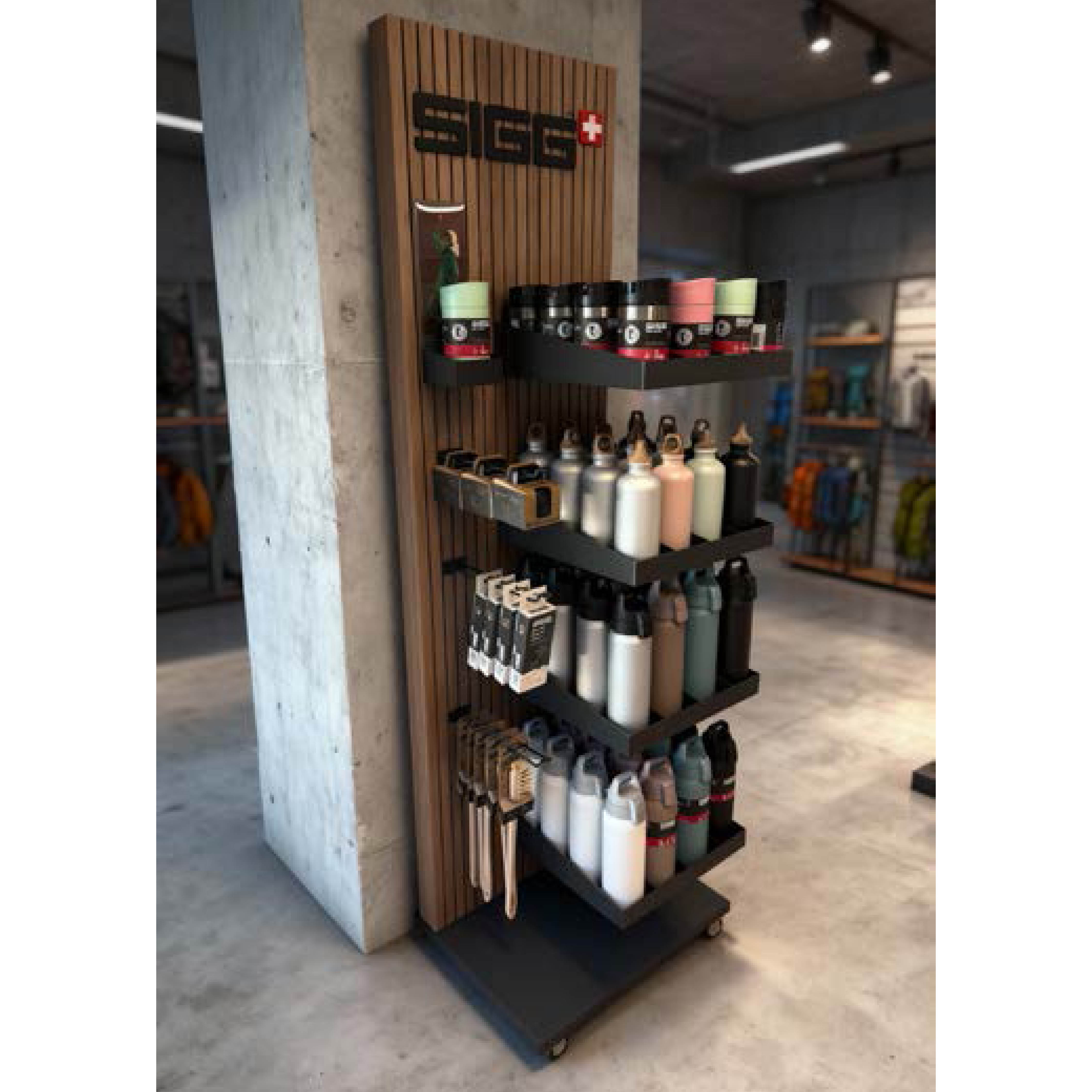 SIGG neue POS-Displays
